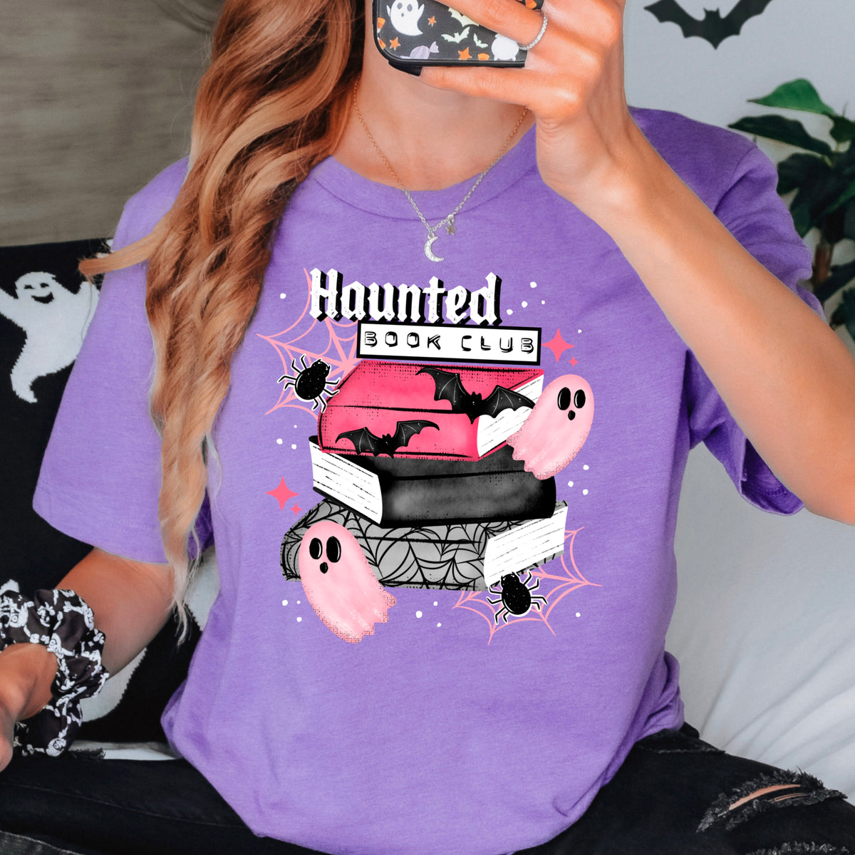 Haunted Book Club DTF Print