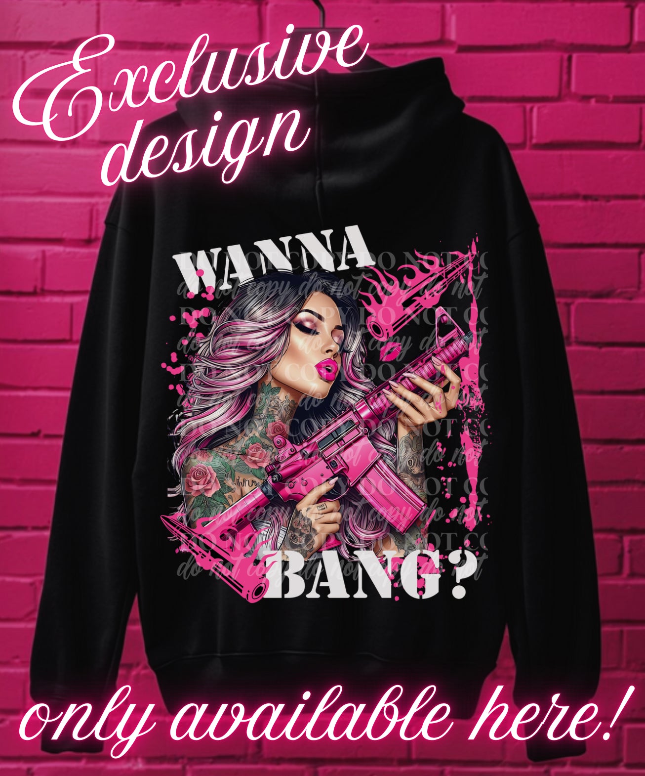 Wanna Bang? (EXCLUSIVE) DTF Print