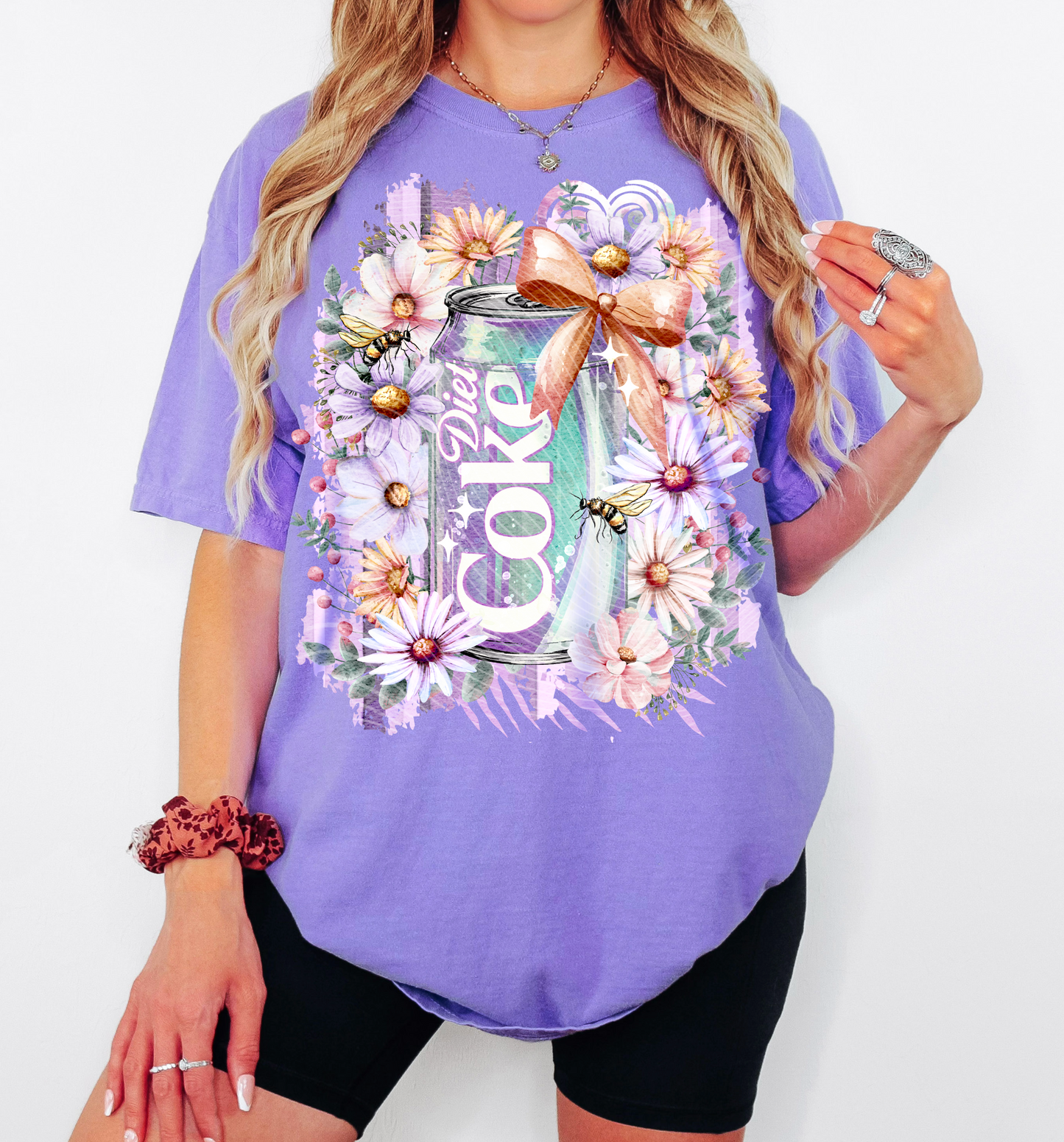 Watercolor Diet Cola DTF Prints