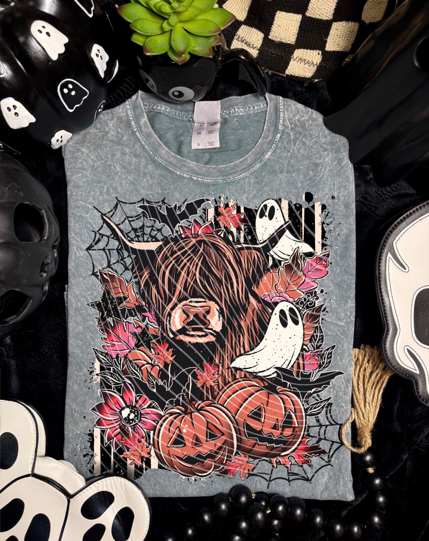 Spooky Cow DTF Prints
