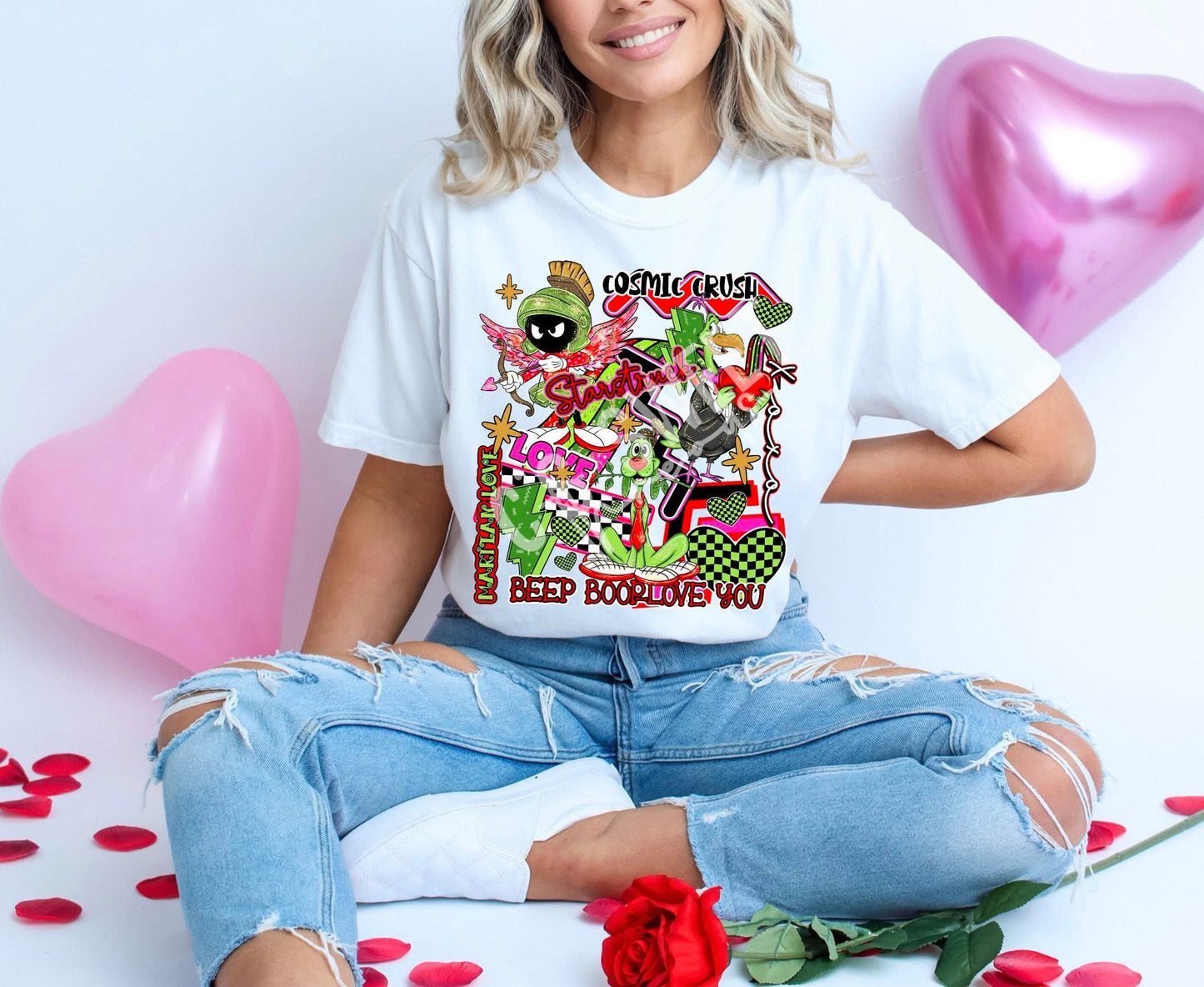 Martian Love DTF Prints