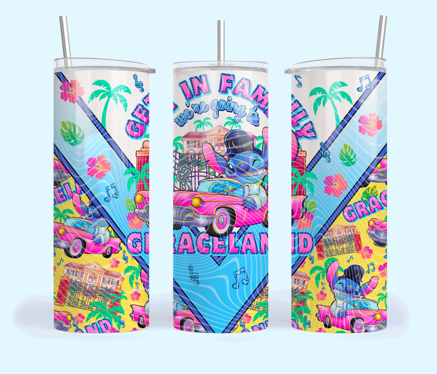 Graceland Stitch Tumbler Wrap