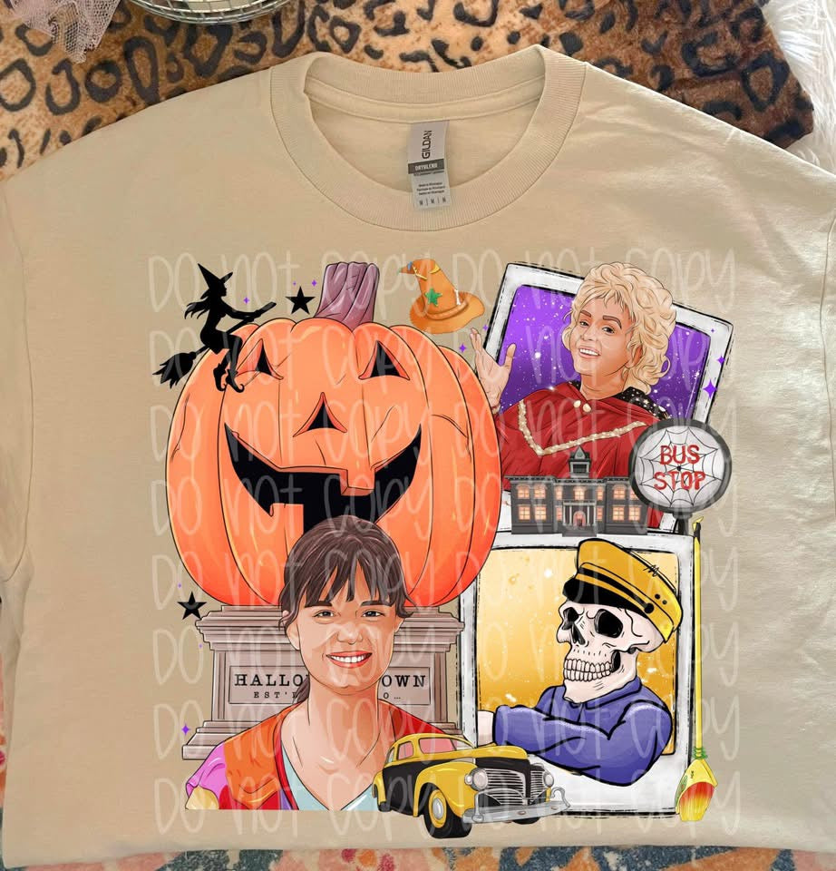 HalloweenTown Polaroid DTF Prints