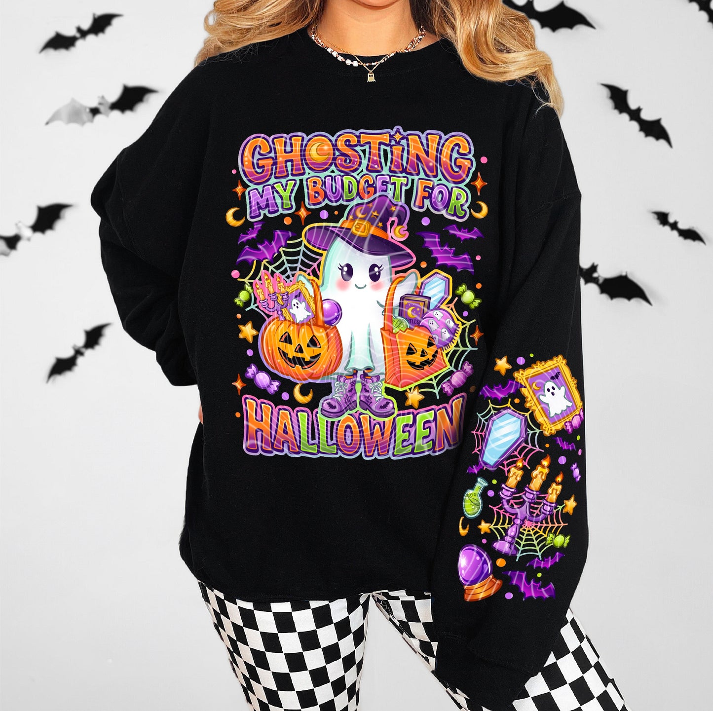 Ghosting My Budget For Halloween DTF Print