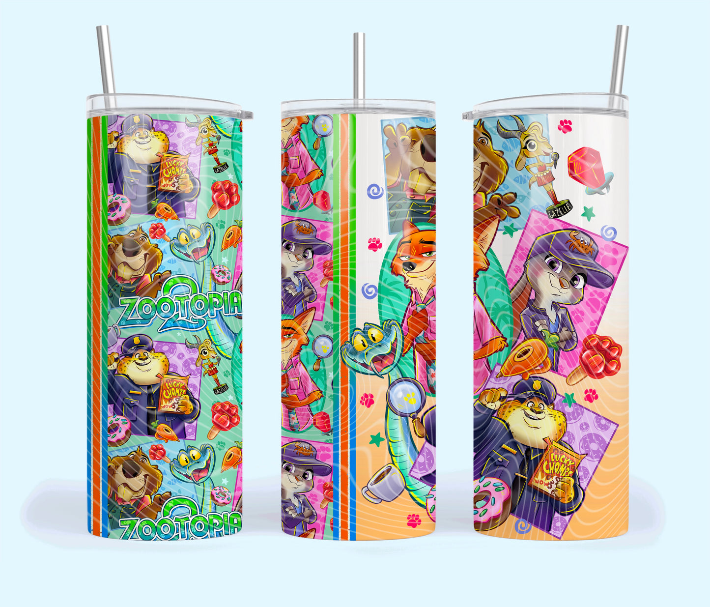 Zootopia (Style 1) Tumbler Wrap