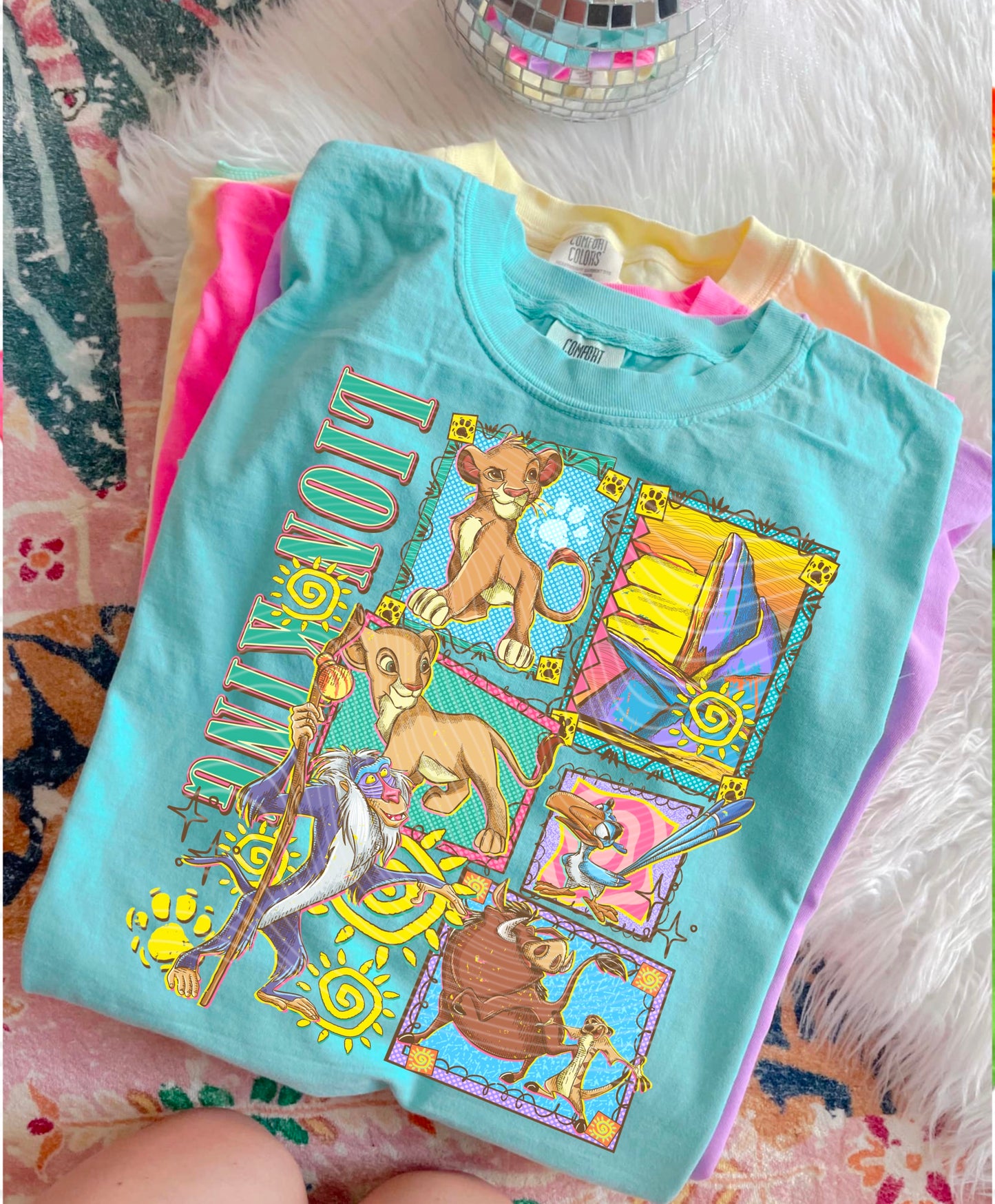 Lion King DTF Print