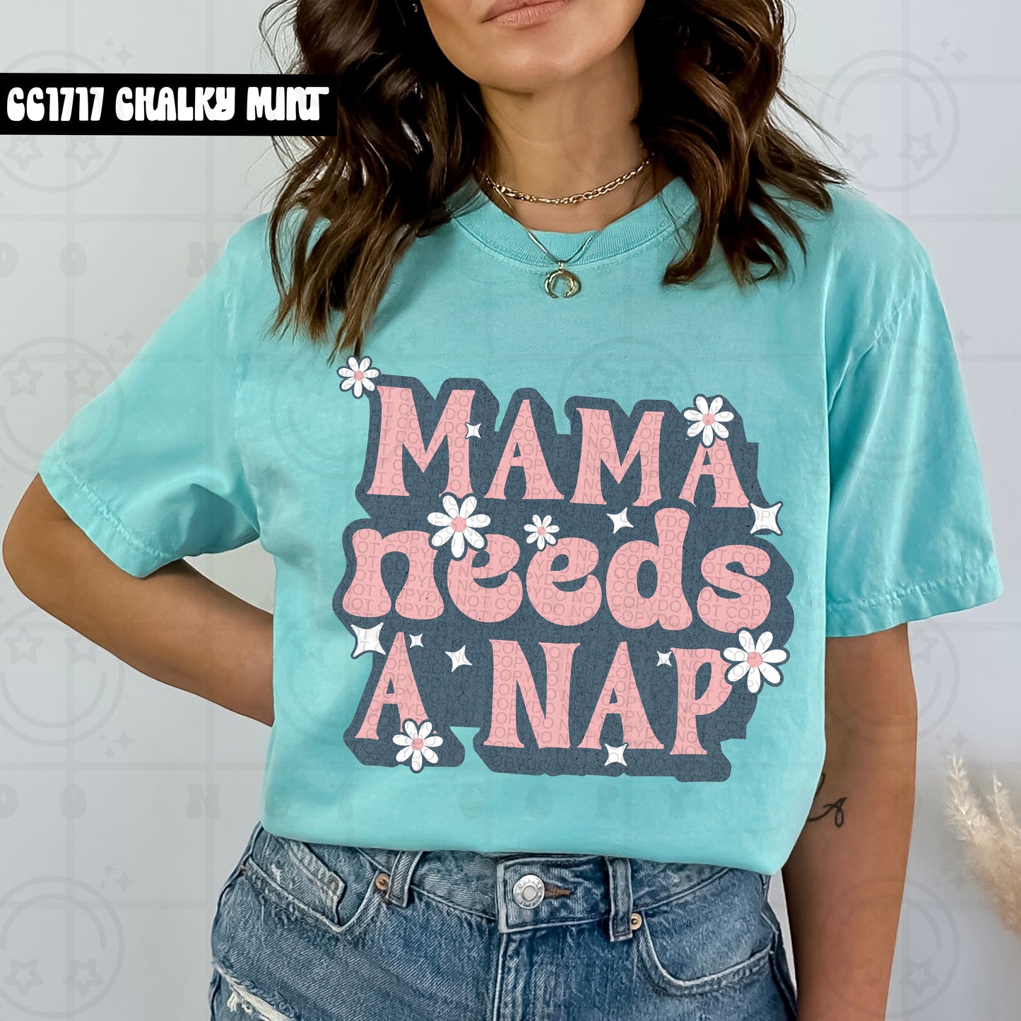 Mama Needs A Nap DTF Print