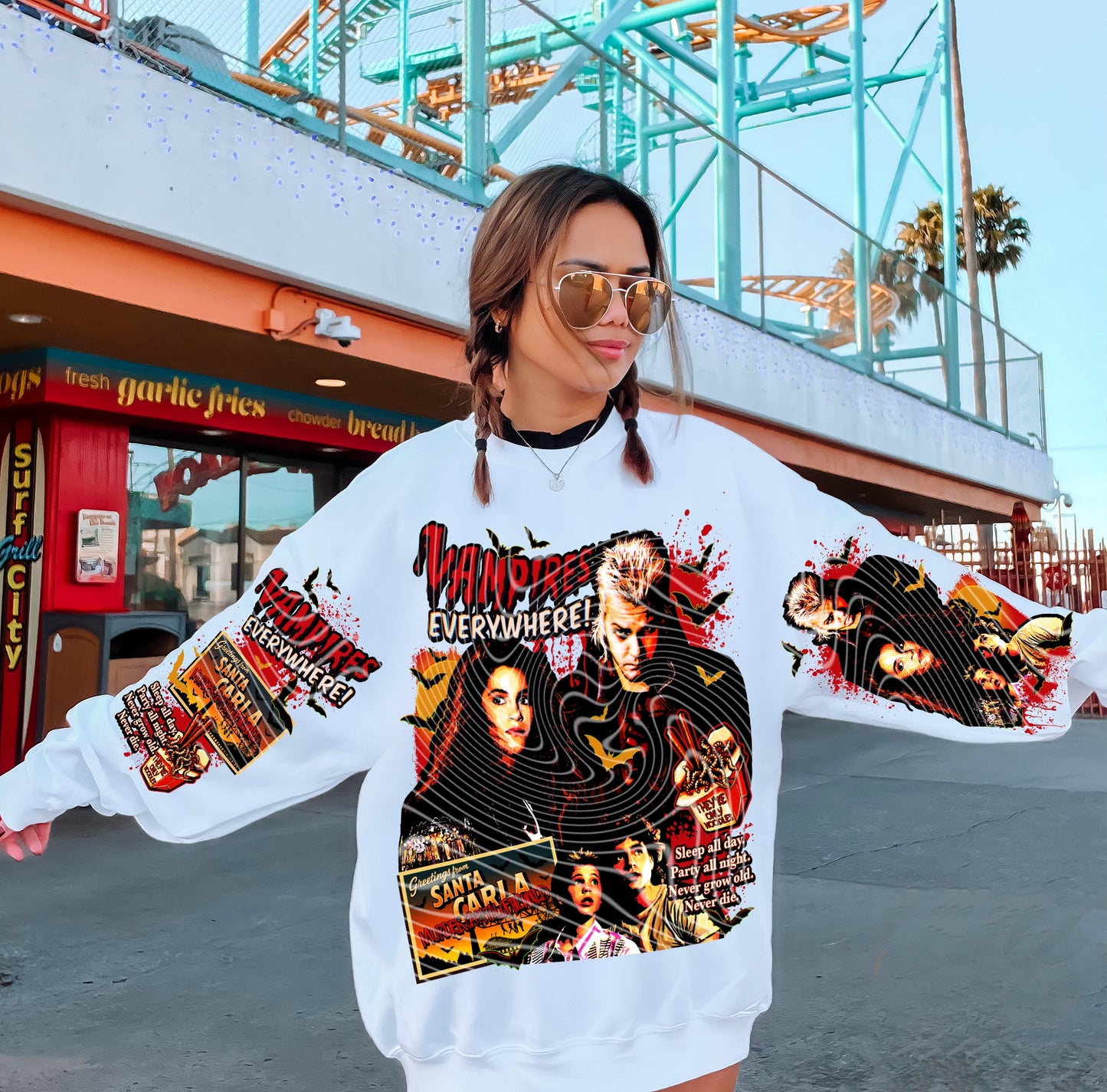 Vampires Everywhere (Double Sleeve) DTF Prints