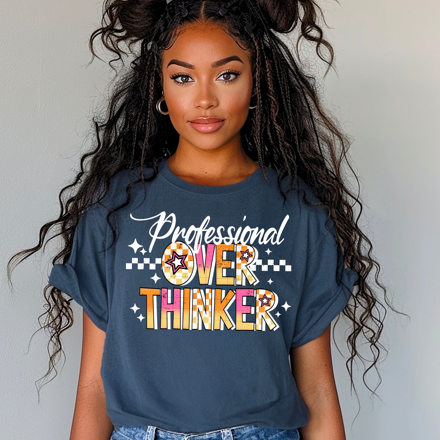 Professional Overthinker DTF Prints