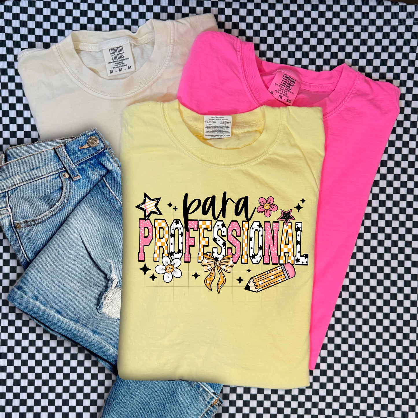 School Para Professional DTF Prints