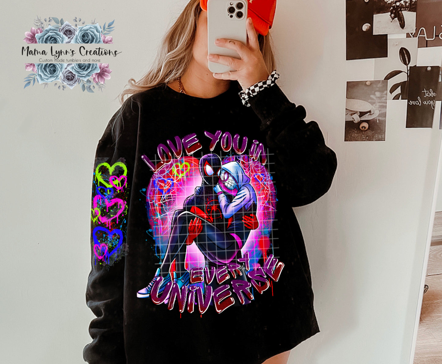 Love You In Every Universe DTF Print