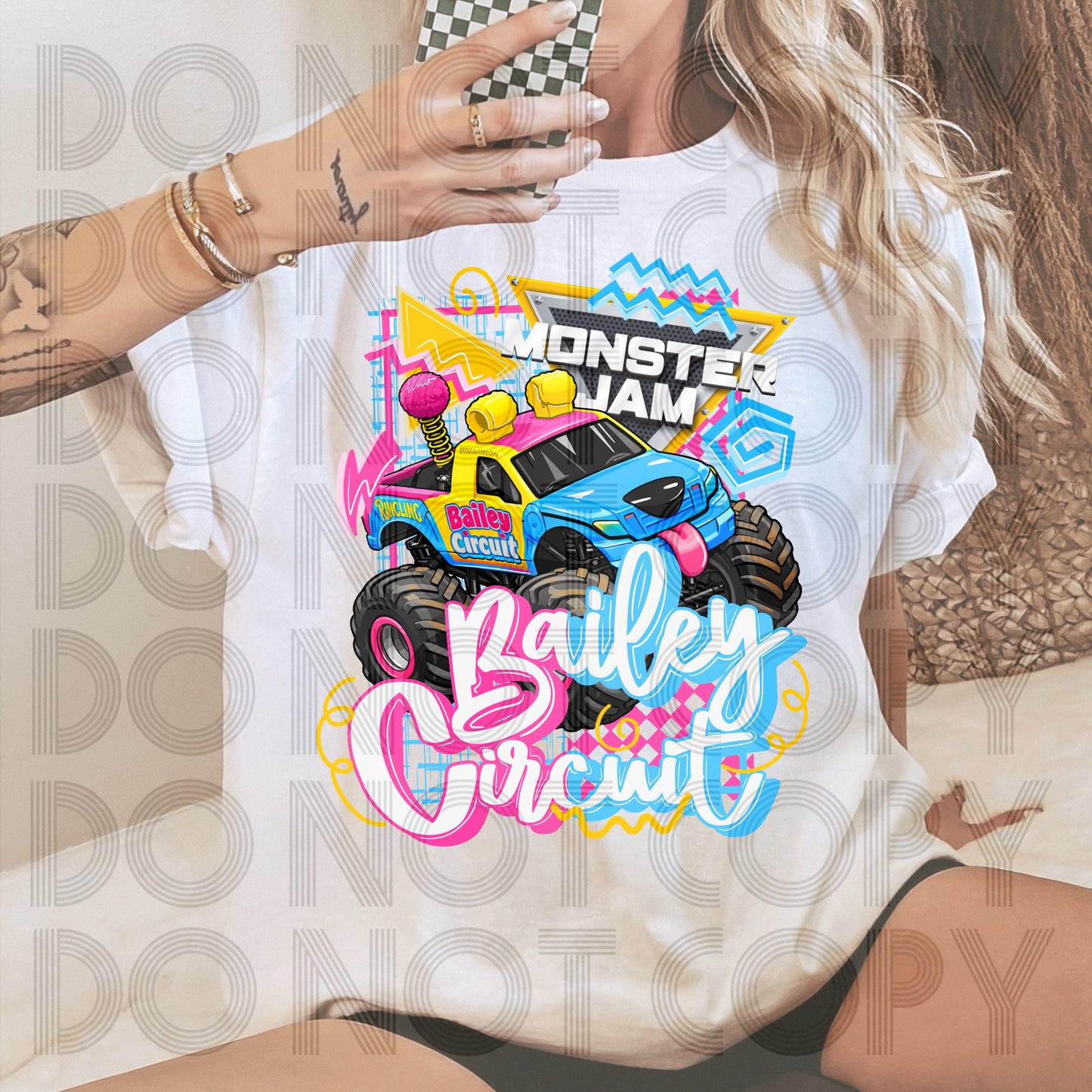 Retro Style MJ Bailey Circuit DTF Prints