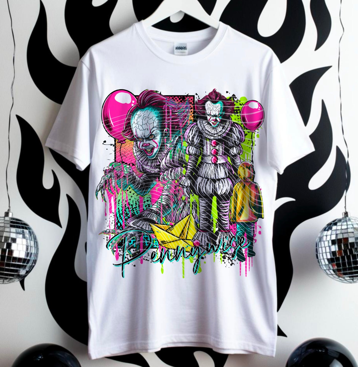It Clown (With Name) DTF Print