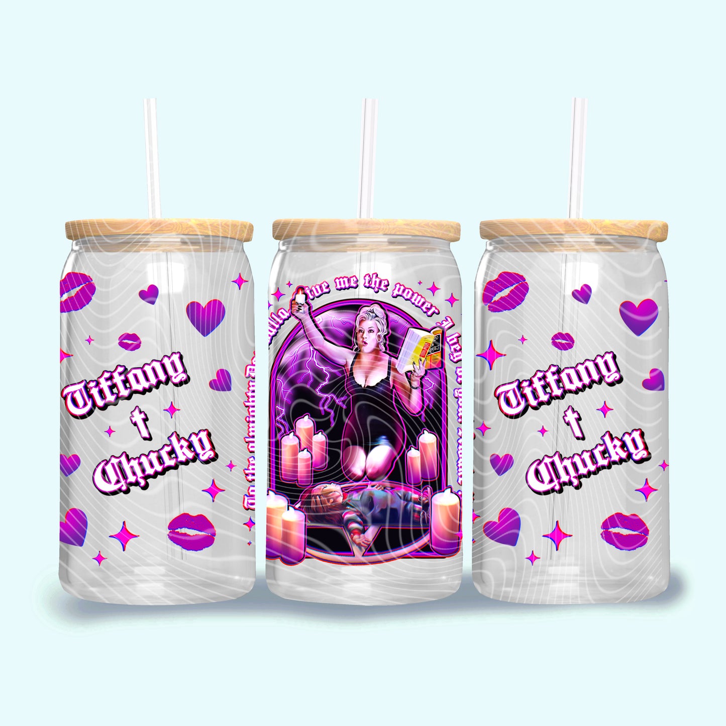 Tiffany Awake Spell 16 oz Glass Can Wraps