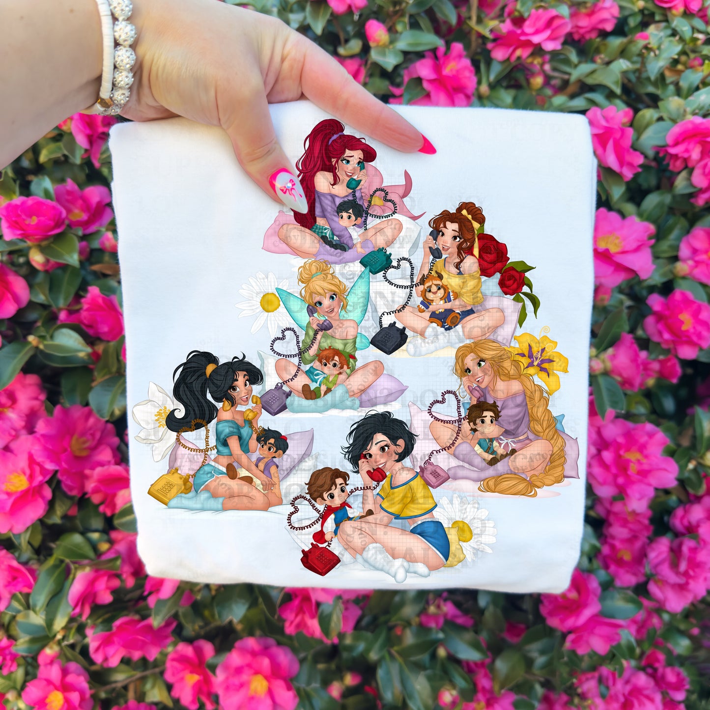 Princess Group Valentine DTF Prints