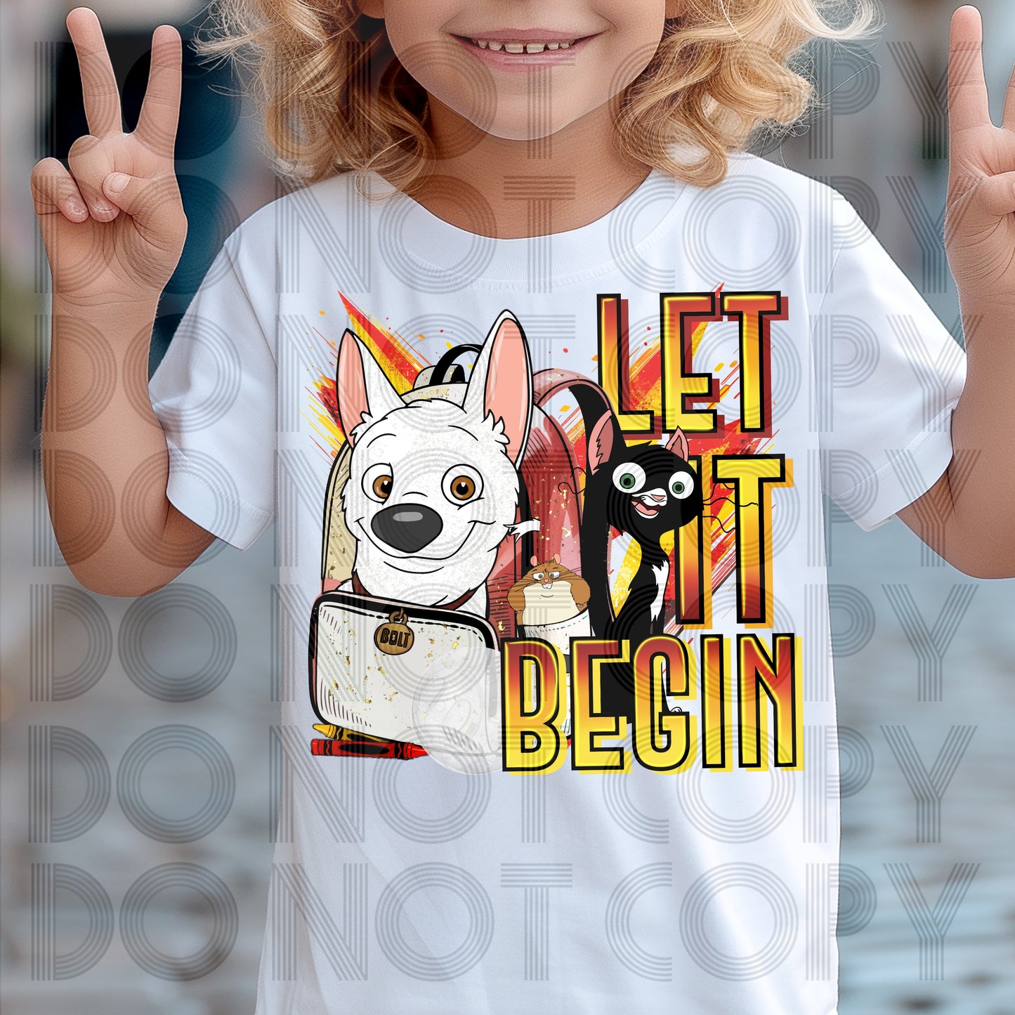 Let It Begin DTF Print