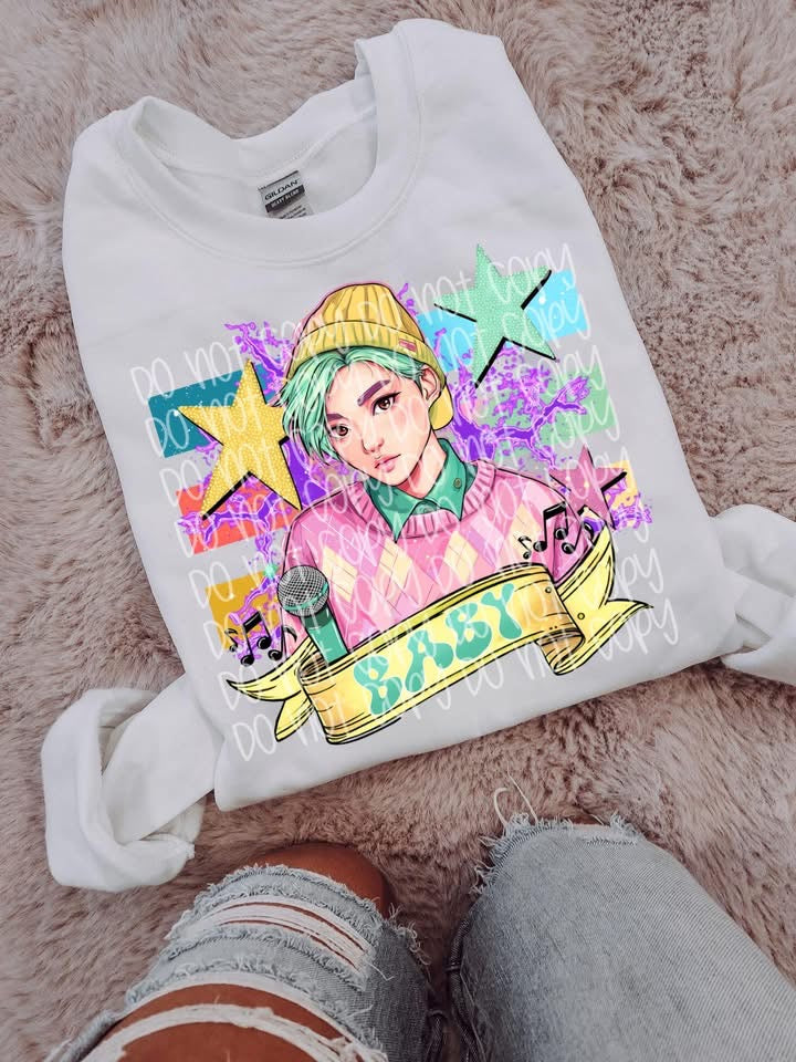 K-pop Baby DTF Prints