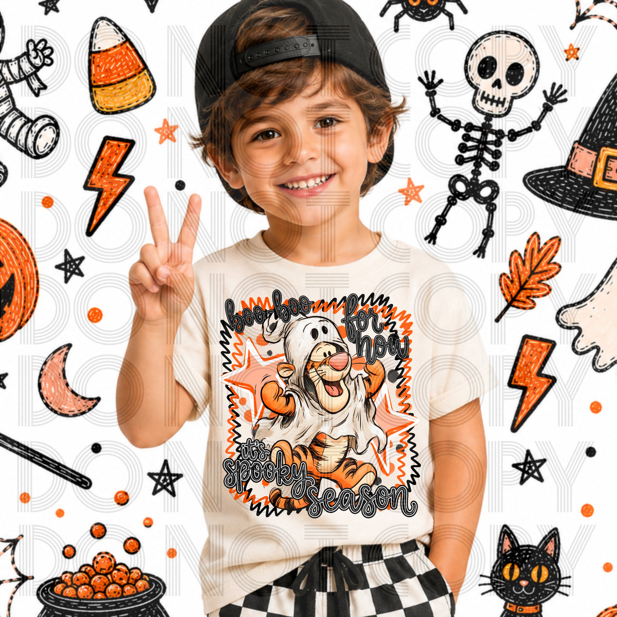 Boo-Boo For Now It’s Spooky Season DTF Print