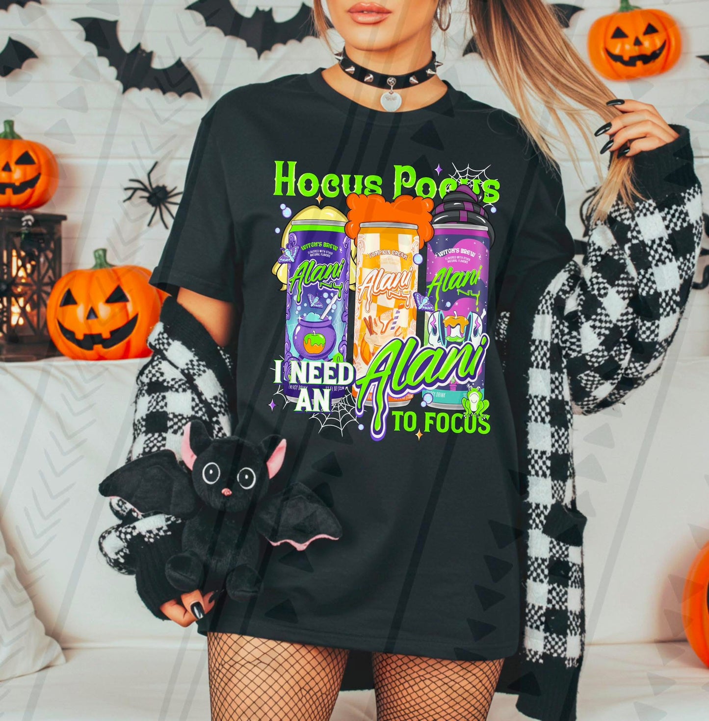Hocus Pocus I Need Alani To Focus DTF Prints