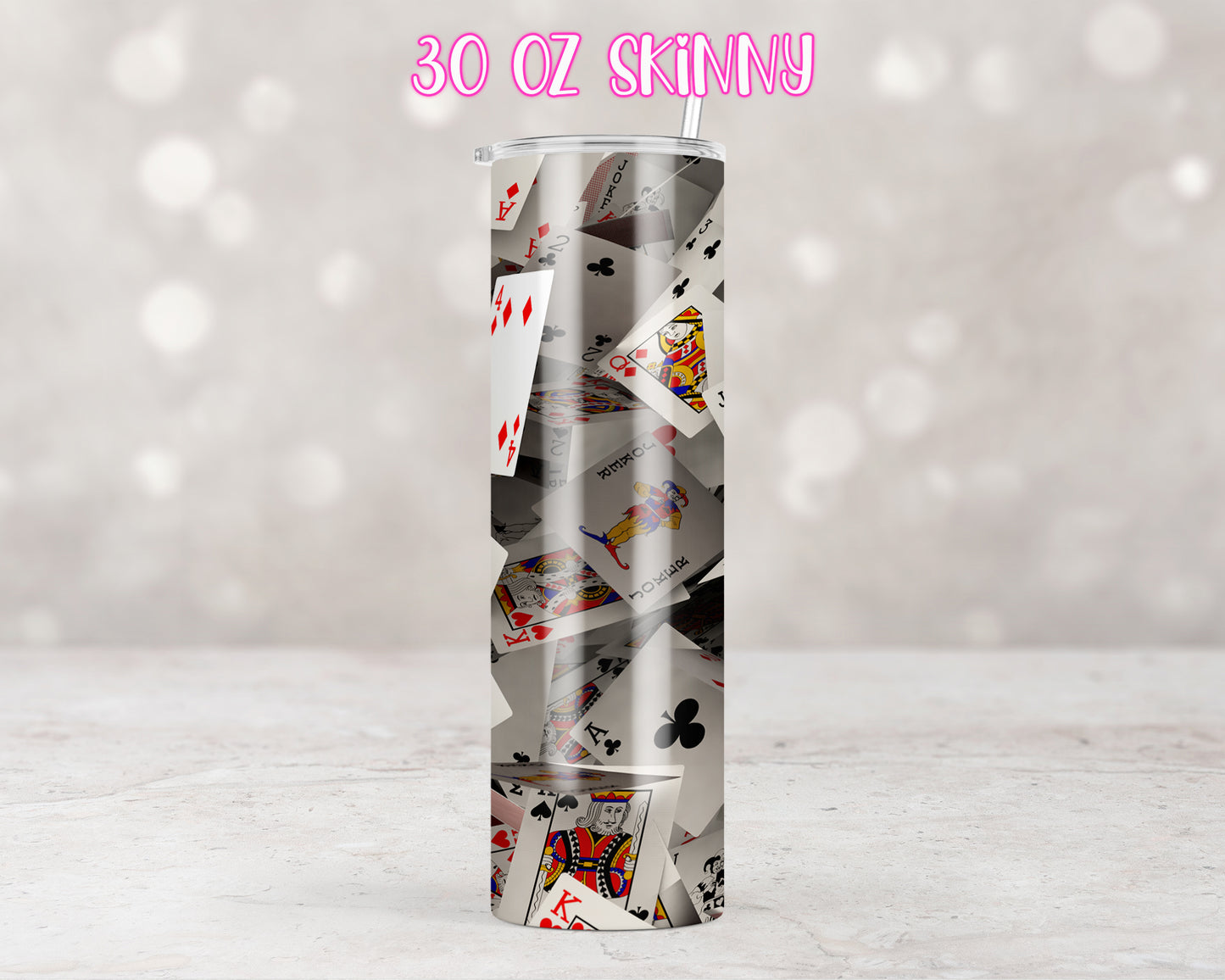 3D Playing Cards Design Transfers