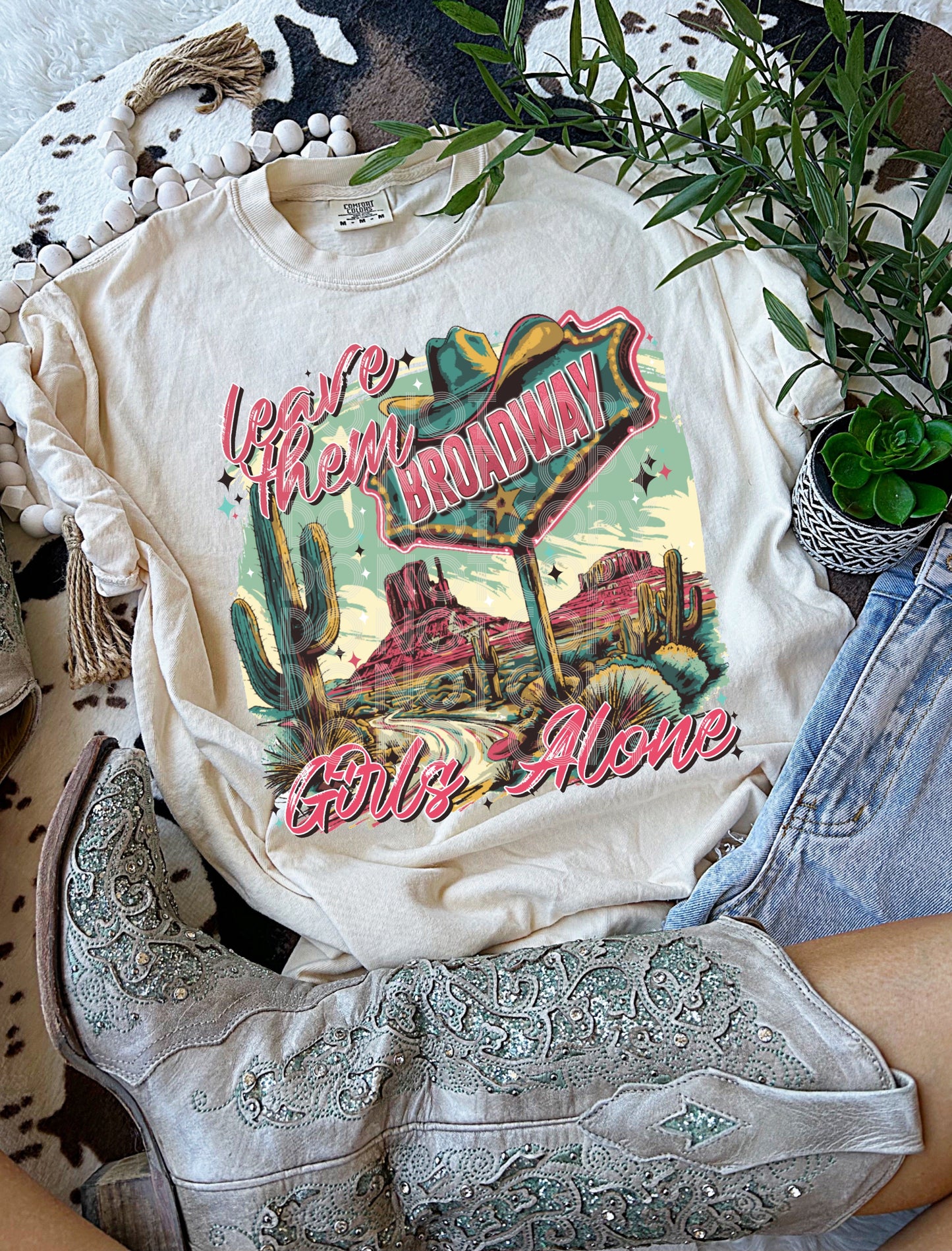 Leave Them Girls Alone DTF Print