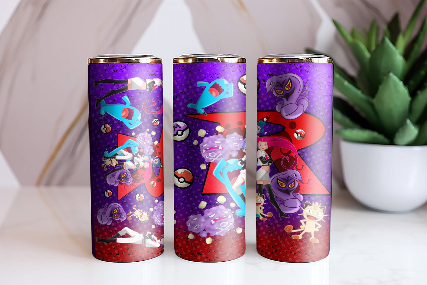 Team Rocket Tumbler Wrap