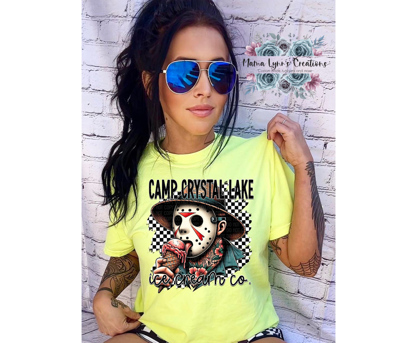 Camp C Lake Ice Cream Co. DTF Print