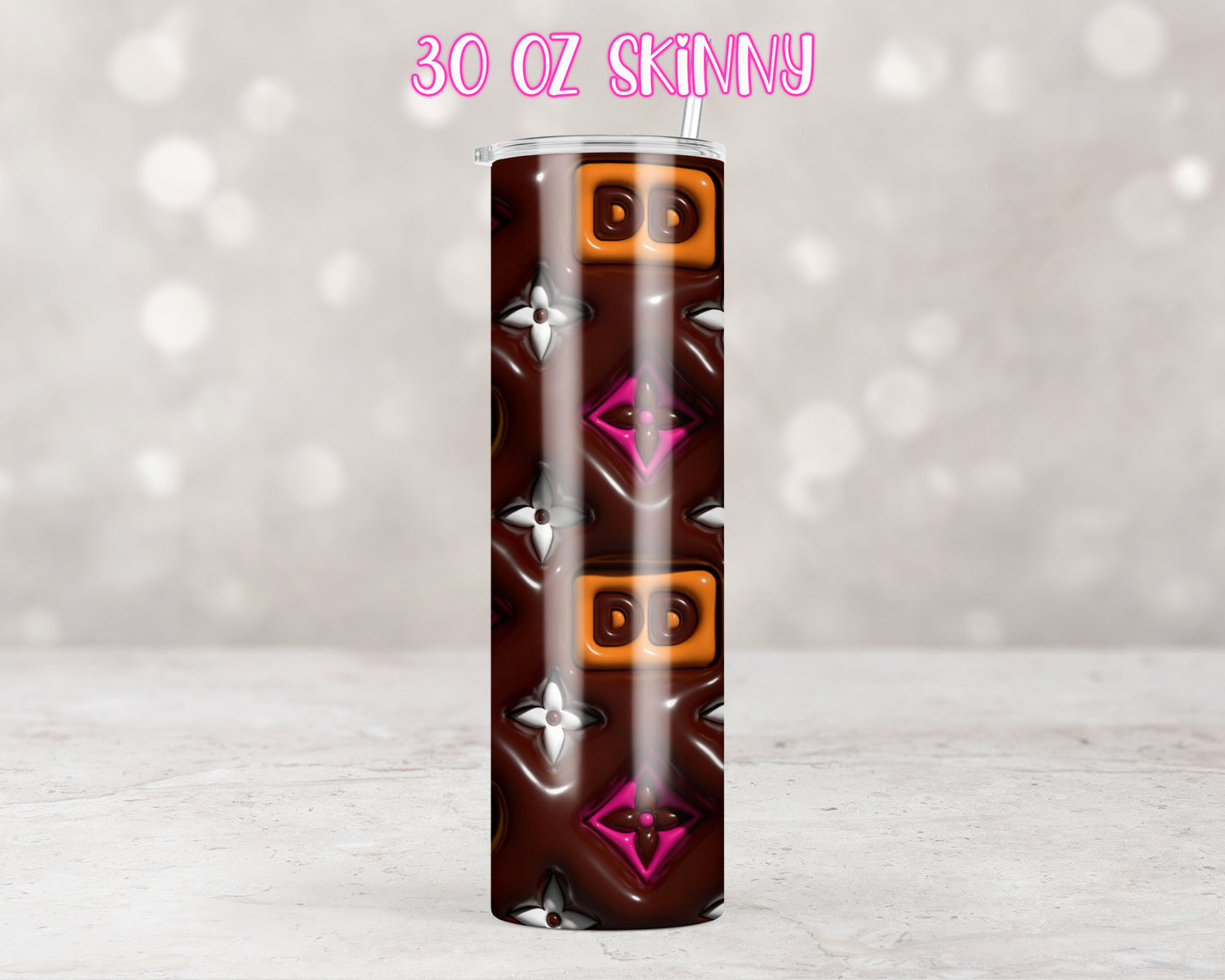 3D Puff Donuts and Designer Design Transfers