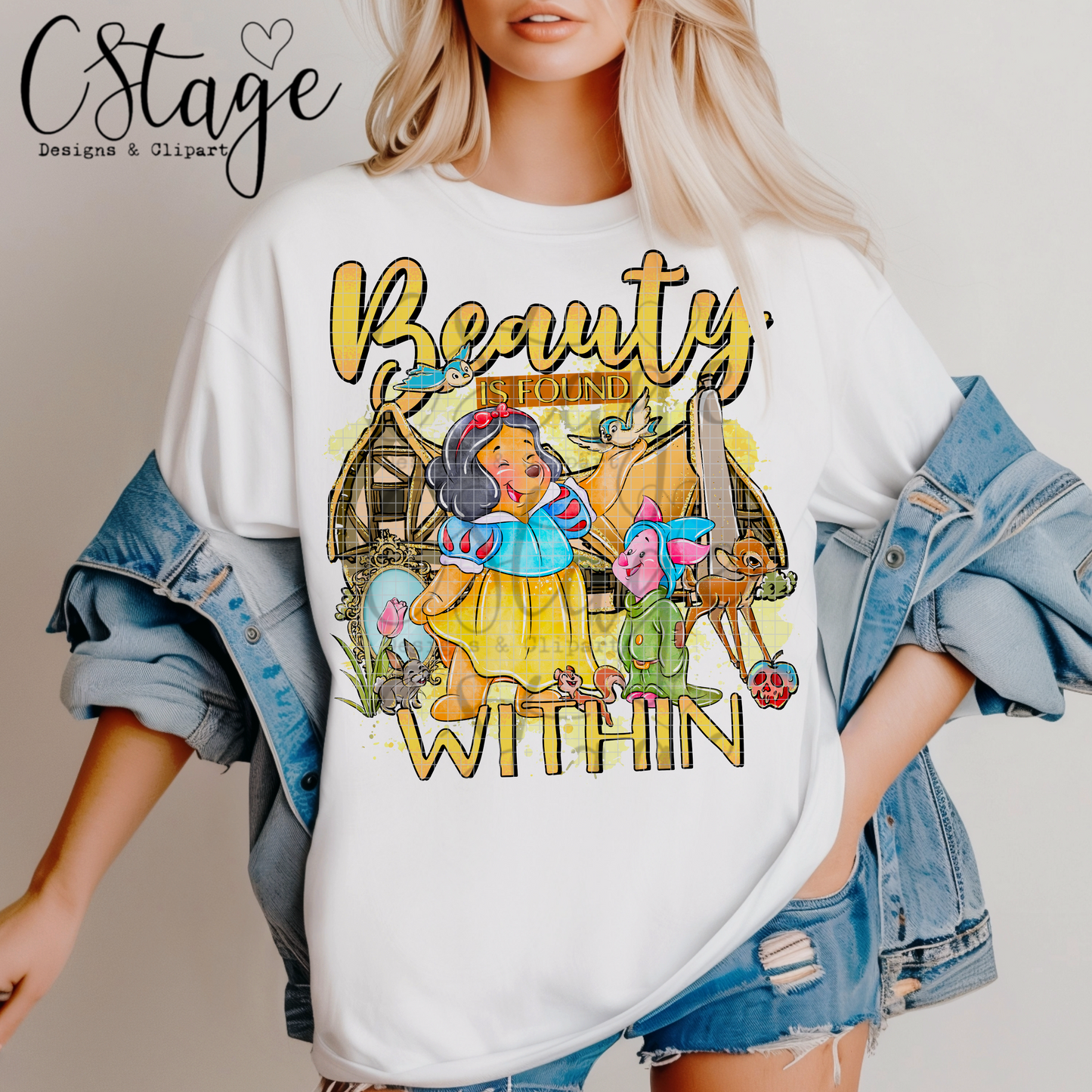 Beauty Is Found Within DTF Print