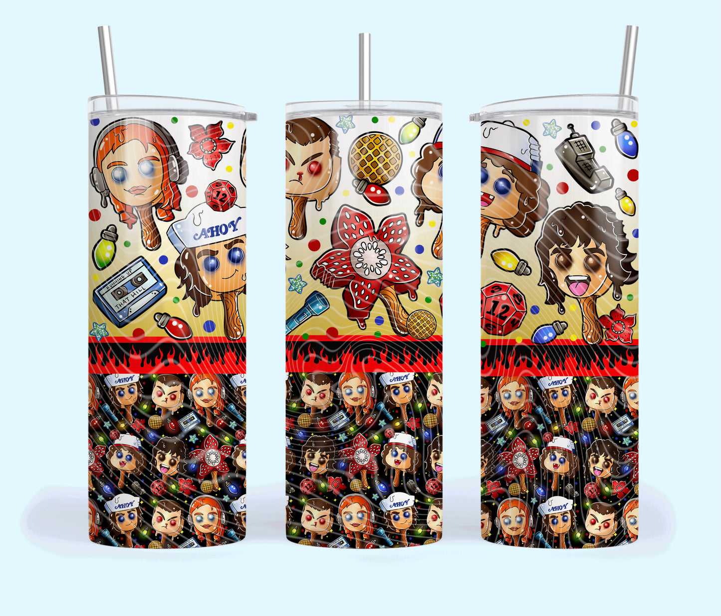 Stranger Popsicles (Style 2) Tumbler Wrap