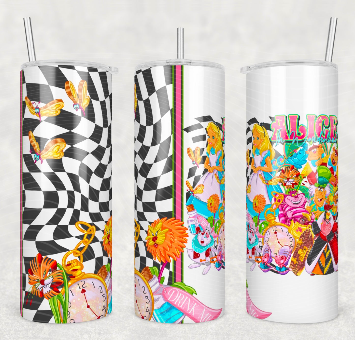 Wonderland Tumbler Wrap