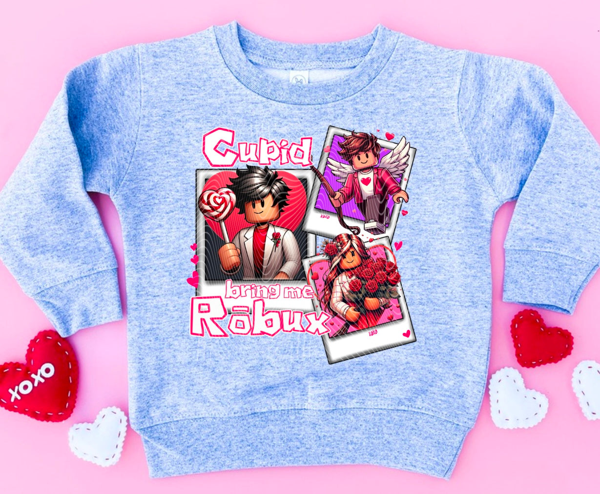 Cupid Bring Me Robux DTF Print