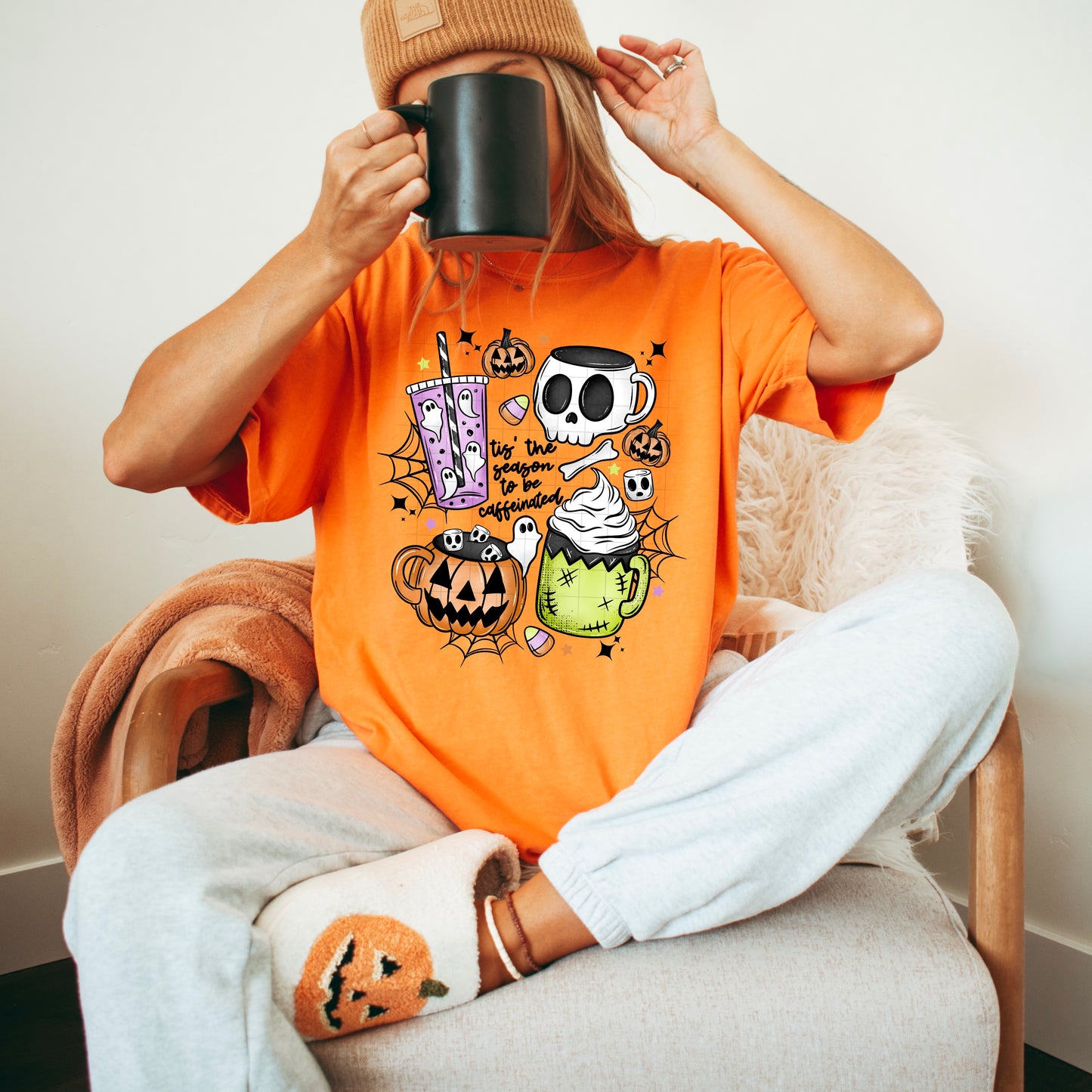 Tis The Season To Be Caffeinated DTF Prints