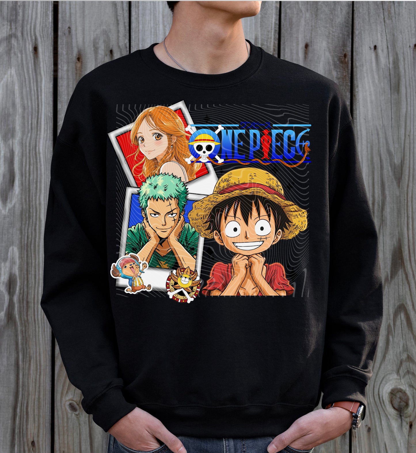 Straw Hats Luffy & Friends Polaroid DTF Print