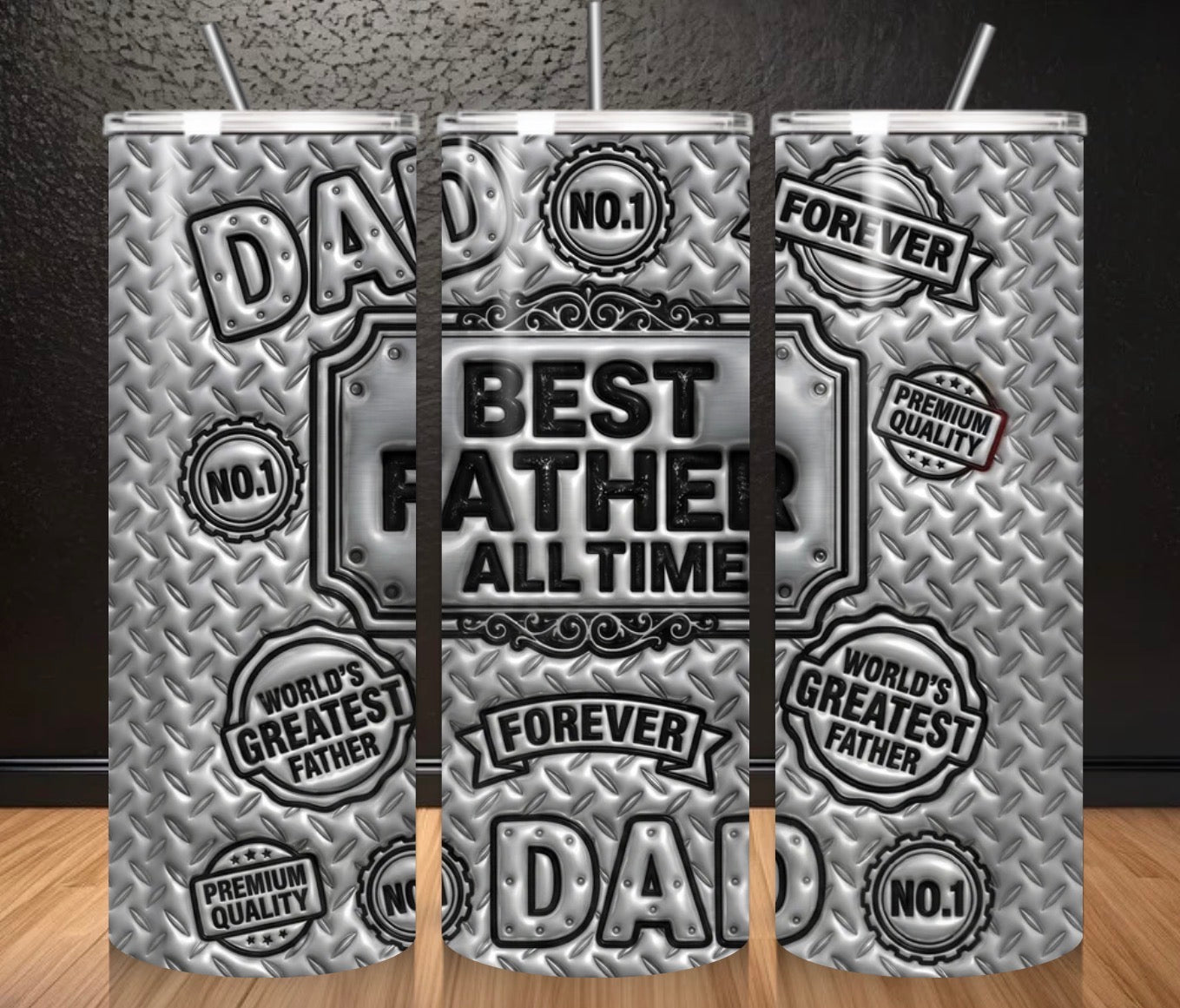 No. 1 Dad Tumbler Wrap
