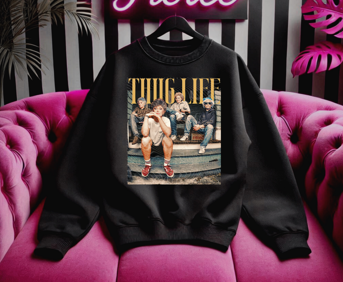 Thug Life Girls DTF Print