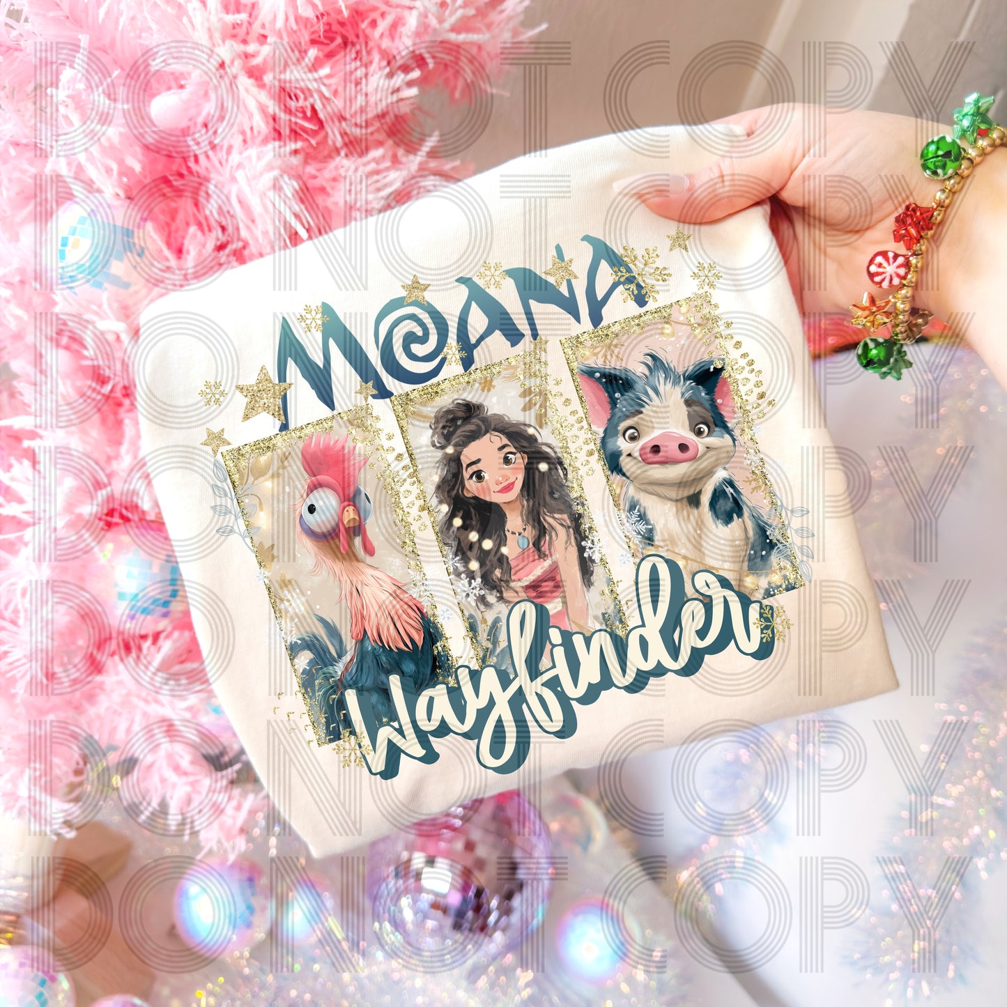 Wayfinder Christmas DTF Print