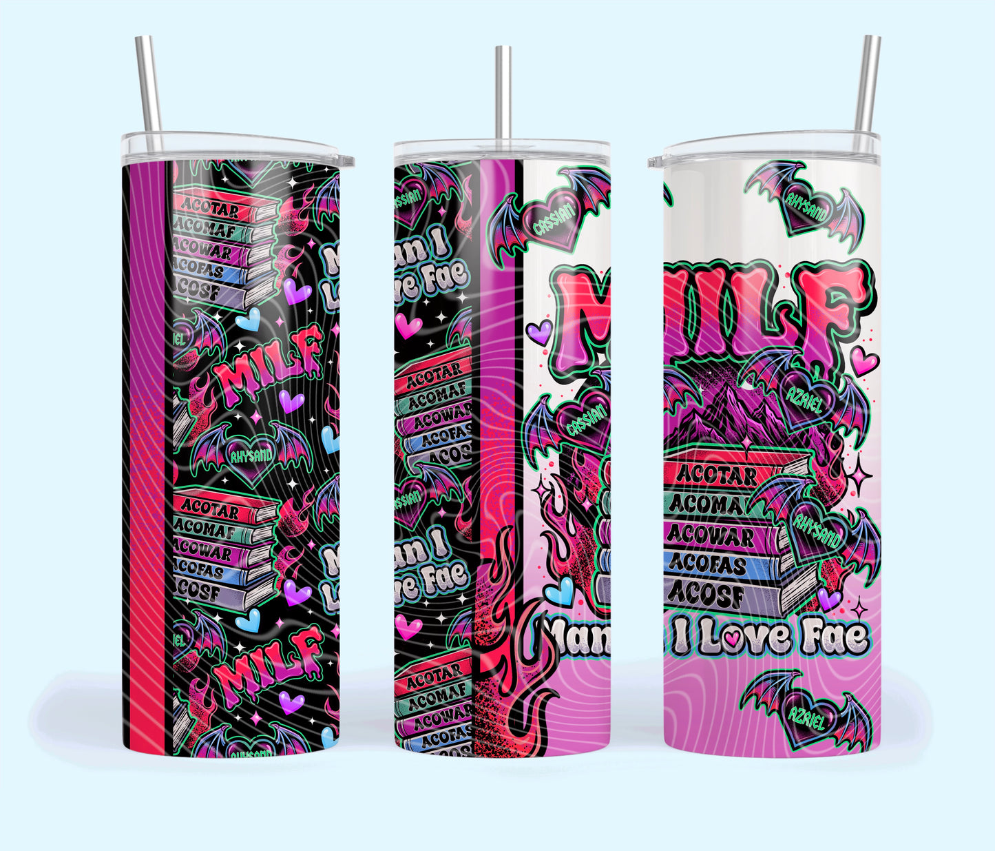 Man I Love Fae Tumbler Wrap