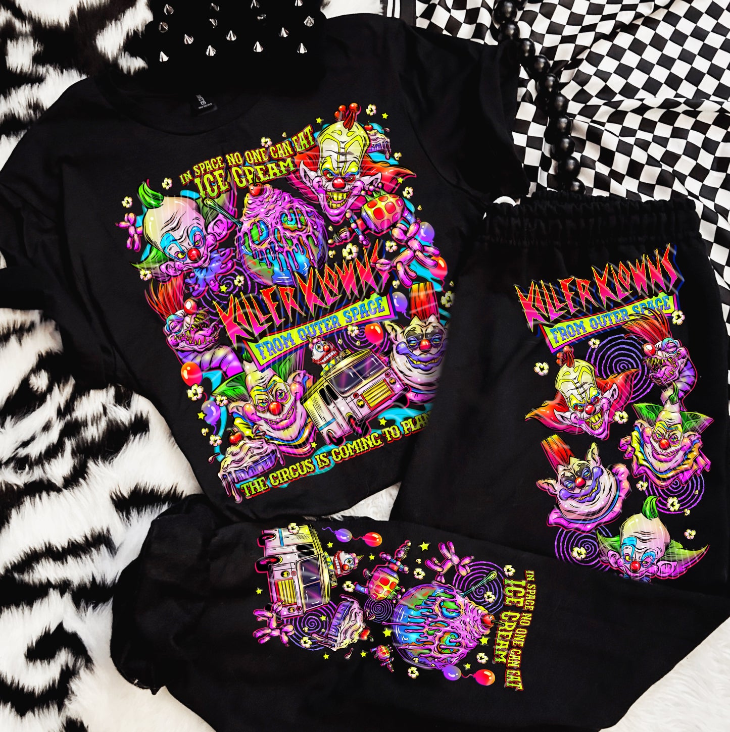 Space Klowns (Double Sleeve) DTF Prints