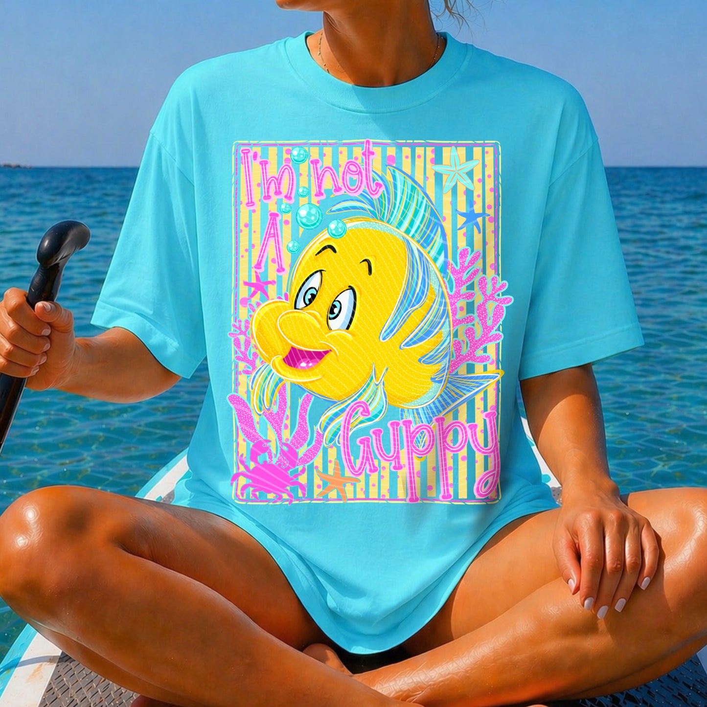 Flounder DTF Print