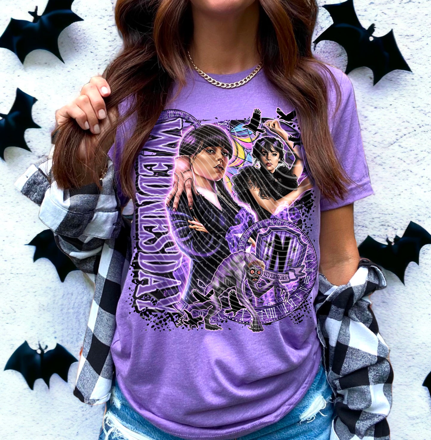 W Nevermore DTF Prints