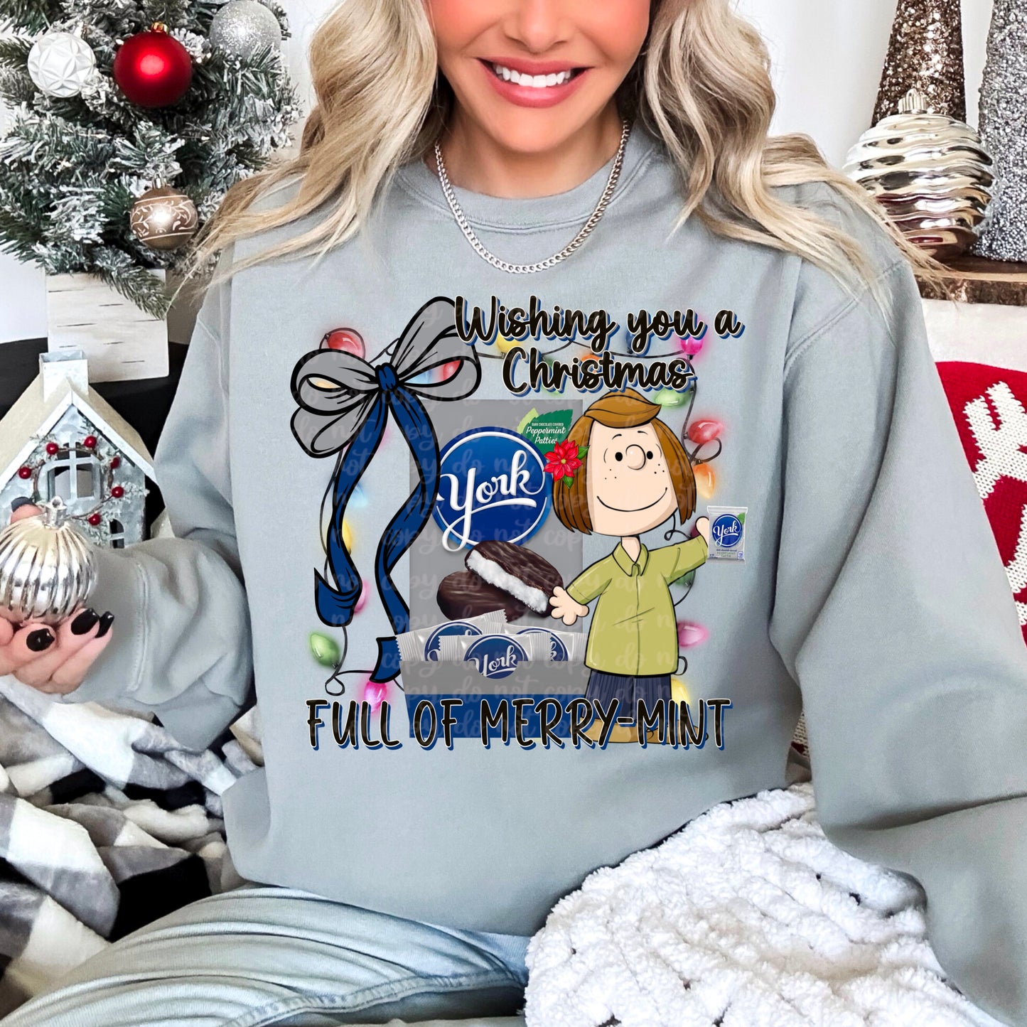 Christmas Full Of Merry-Mint DTF Prints