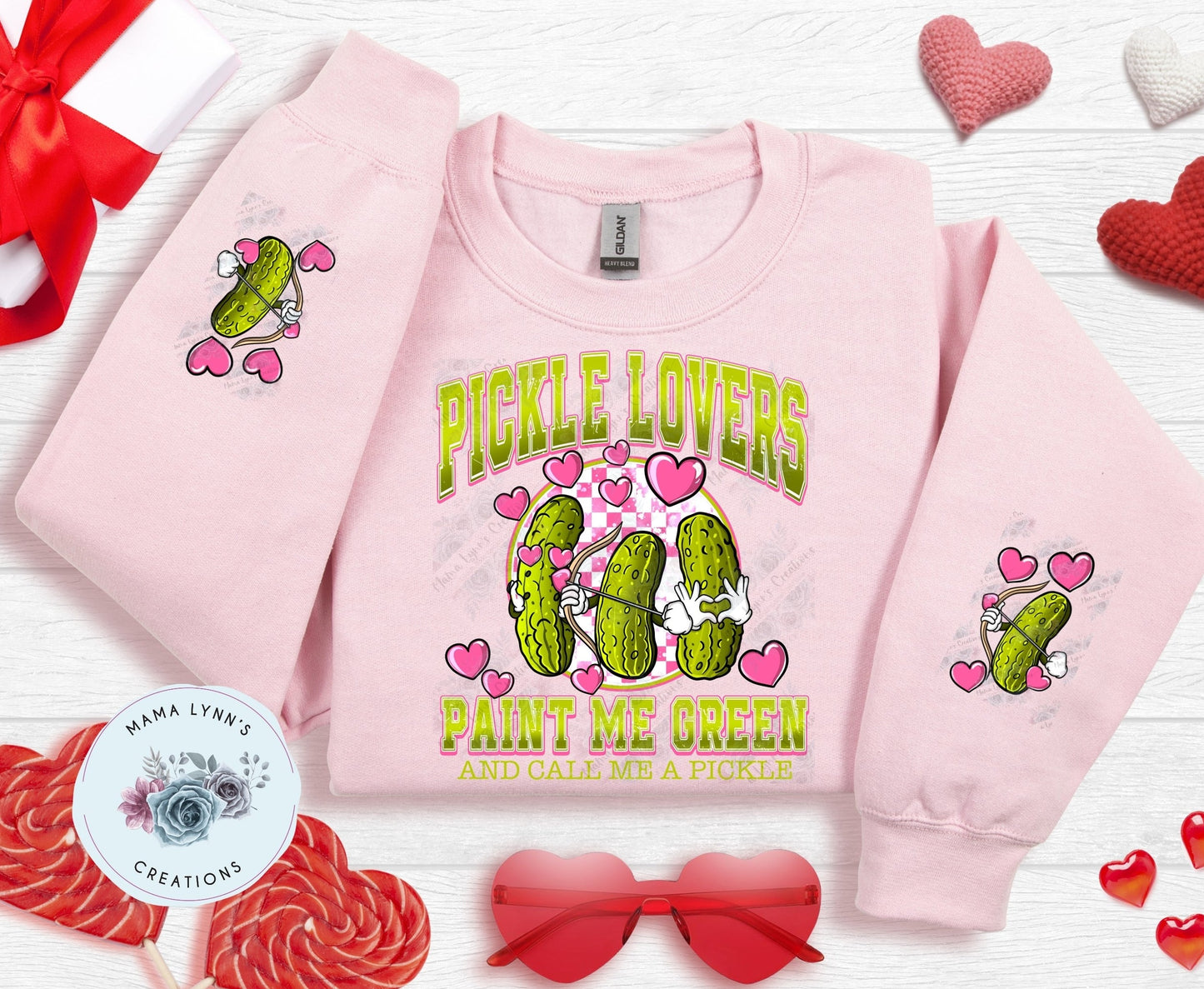 Pickle Lover Valentine Htv Transfer