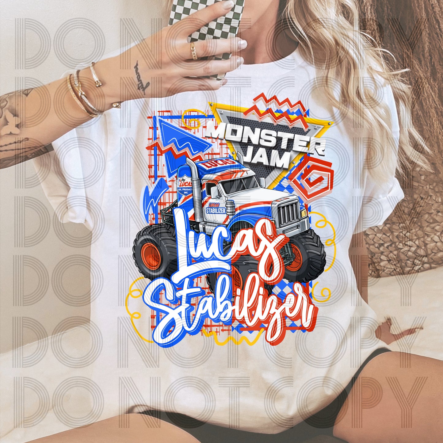 Retro Style MJ Lucas Stabilizer DTF Prints