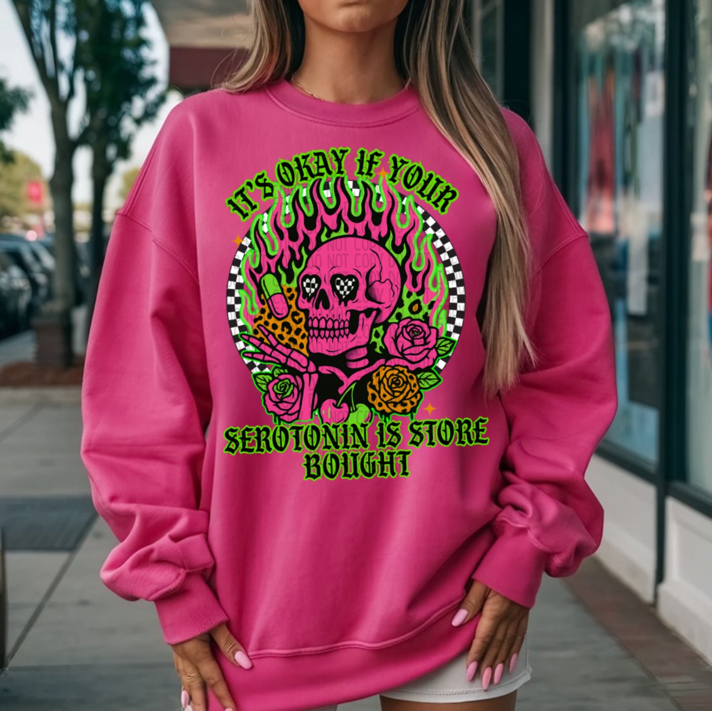 Store Bought Seratonin DTF Print