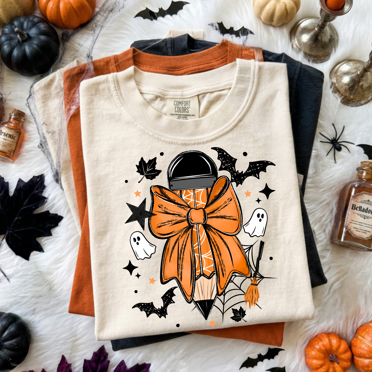 Spooky Pencil DTF Print