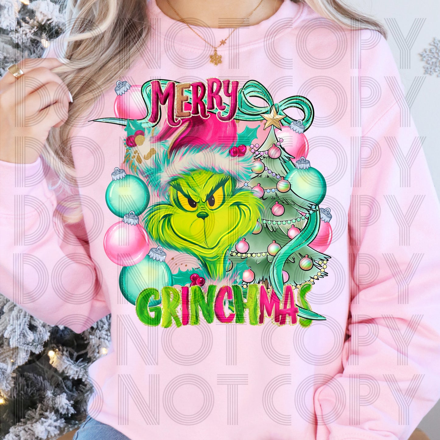 Merry Grinchmas DTF Prints