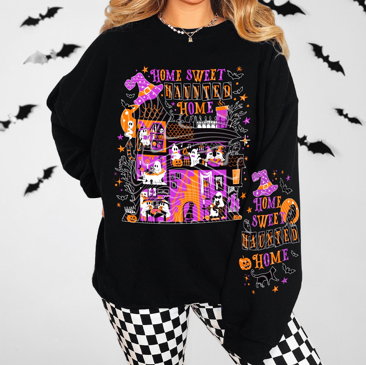 Home Sweet Haunted Home DTF Prints