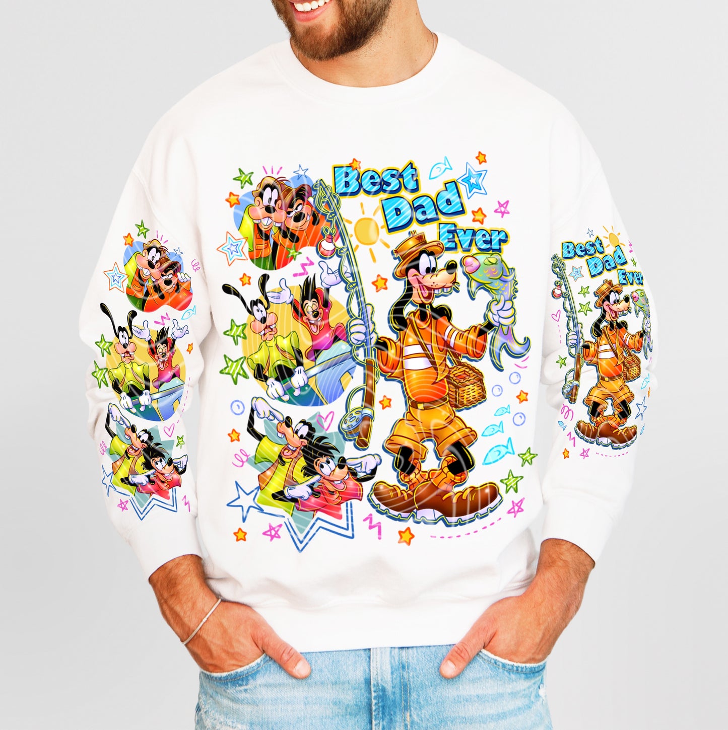 Best Dad Ever DTF Print