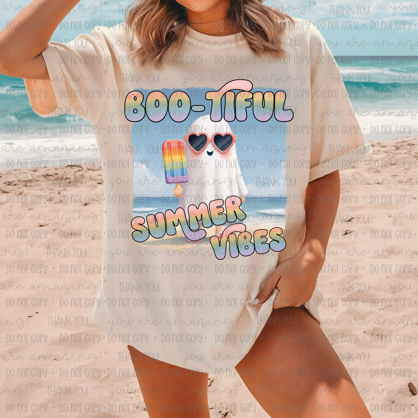 Boo-tiful Summer Vibes DTF Prints